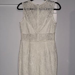 Suri Sleeveless Mini Dress in White